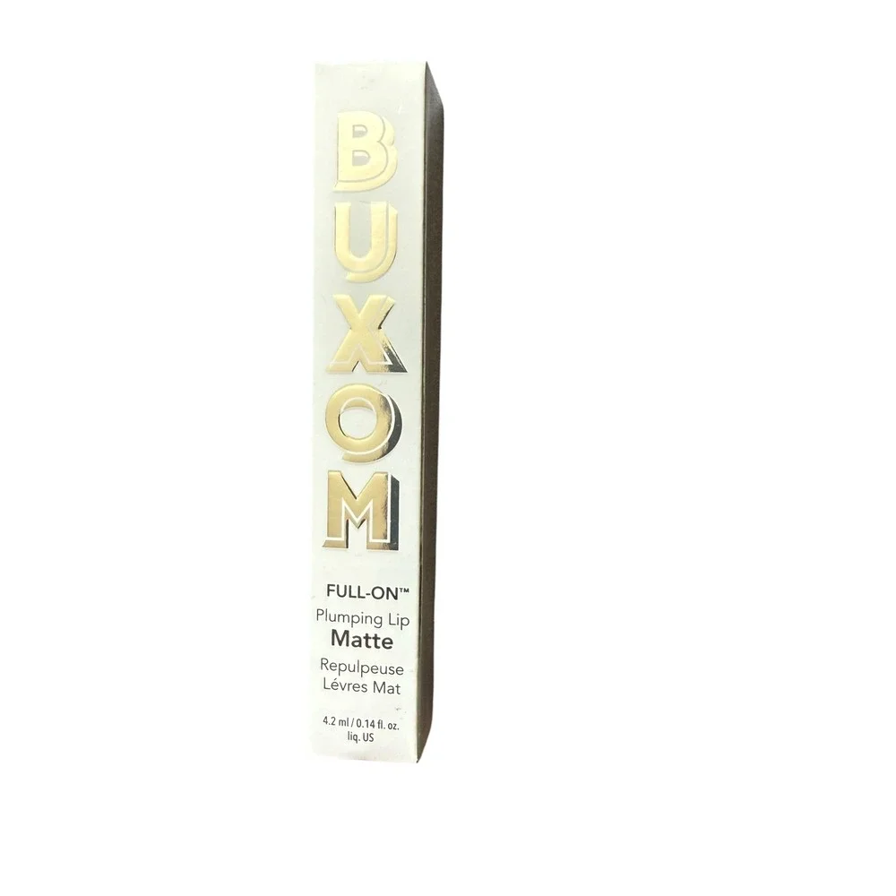 Buxom Full-On Plumping Lip Matte Road Trippin 0.14oz NIB Brown Nude New